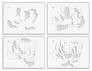 Altenew Magical Peony Simple Colouring Stencil Set