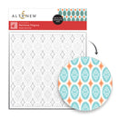 Altenew Heirloom Filigree Stencil Set 4 in 1 with diamond oval and floral pattern