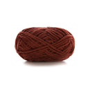 Poppy Crafts Snuggly Chenille Yarn 50g - Maroon