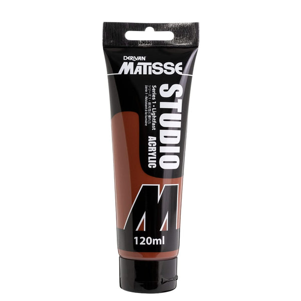 Matisse Studio Acrylic Paint 120ml - Burnt Sienna