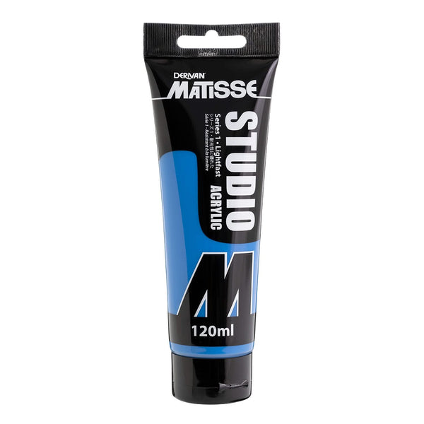 Matisse Studio Acrylic Paint 120ml - Cerulean Blue (Hue)