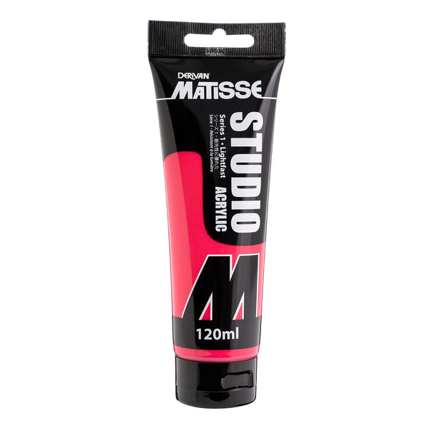 Matisse Studio Acrylic Paint 120ml - Fluro Pink