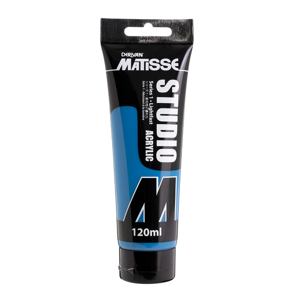 Matisse Studio Acrylic Paint 120ml - Manganese Blue (Hue)