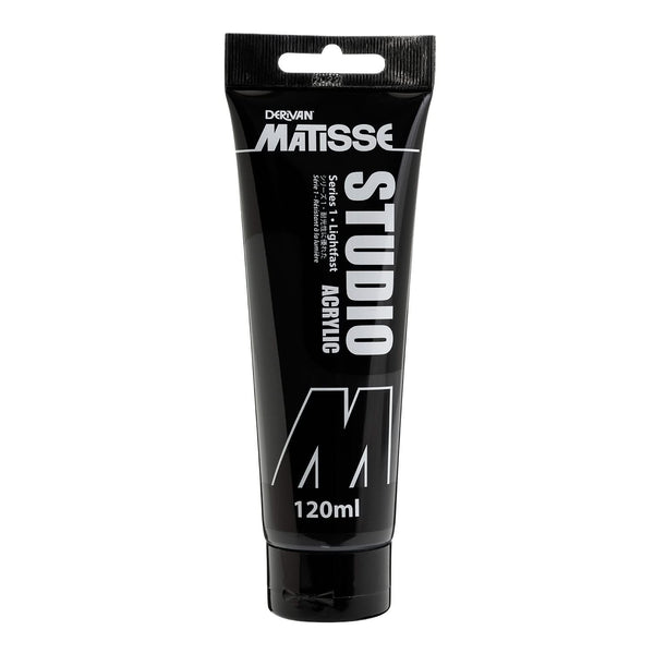 Matisse Studio Acrylic Paint 120ml - Mars Black