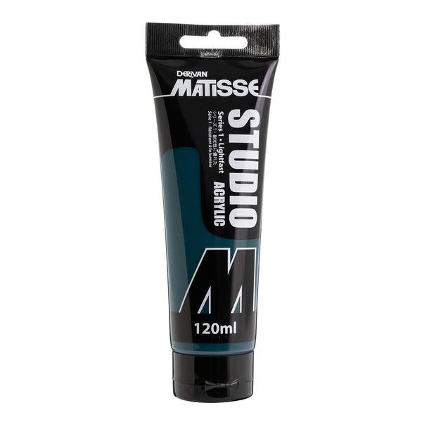 Matisse Studio Acrylic Paint 120ml - Phthalo Green