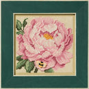 Mill Hill Counted Cross Stitch Kit 5.21"X5.21" Peony