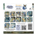 3 Quarter Designs Scrapbook Paper Pack 6"x 6" - Grunged Baroque