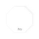 Mintay Basic Cards Die-Cut - Octagon Shape White