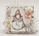 Magnolia - A Christmas Story Cling Stamp 2 X 2.25 inch Package Tilda with Lovikkamittens*