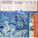 Aitoh Lotka Paper Pack 8.5"X11" 5/Pkg - Marble*