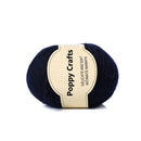 Poppy Crafts Wool Thread Anti-Pilling Yarn 50g - Navy