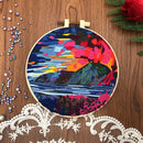 Poppy Crafts Embroidery Kit #79 - Vibrant Views #2