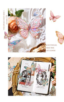 Poppy Crafts Crystal Butterfly Sticker Pack - Moon Butterfly
