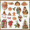 Poppy Crafts Festive Sticker Pack - Christmas Feast*