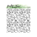 Picket Fence Studios Clear Background Stamp - Tranquil Seas