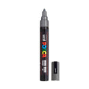 POSCA Medium Bullet Tip Paint Marker Pen PC-5M - Deep Grey