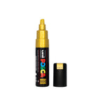 POSCA Bold Chisel Tip Paint Marker Pen PC-8K - Metallic Gold