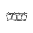 Poppy Crafts Cutting Dies #1038 - Polaroid Bunting #1