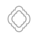 Poppy Crafts Cutting Dies #836 - Nesting Dies - Unique Frame #2