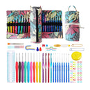 Poppy Crafts Crochet Hook Set & Accessories - Bright Leaves