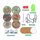 Poppy Crafts Diamond Coaster Kit #2 - Mandala #6*