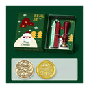 Poppy Crafts Christmas Gift Box Wax Seal Kit