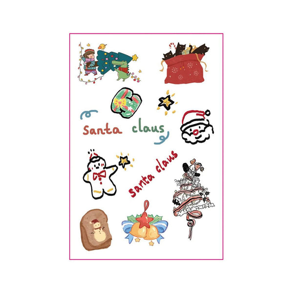 Poppy Crafts Rub-Ons #20 - Santa Claus #2