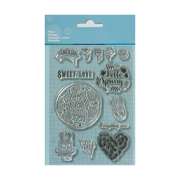 Poppy Crafts Clear Stamps #381 - Sweet Love Easter