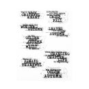 Poppy Crafts Clear Stamps