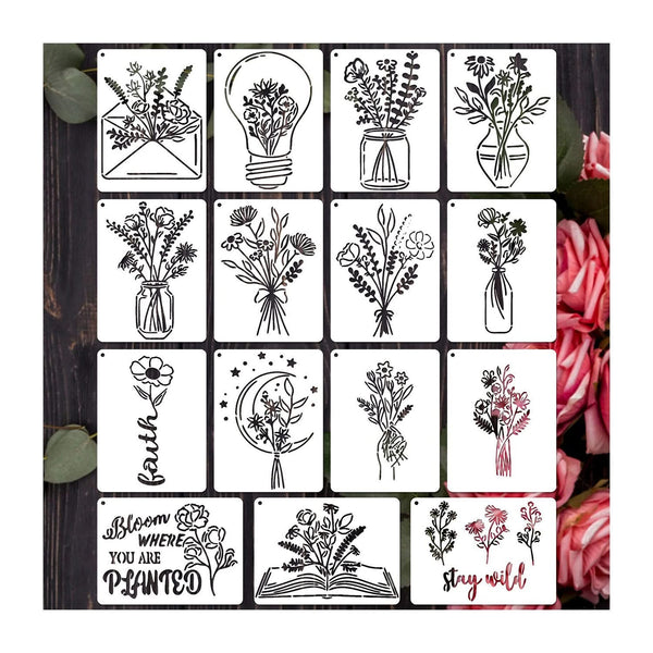 Poppy Craft Stencil Kit