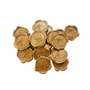 Poppy Crafts Wax Seal Sticker Pack #6 - Gold Rose #2