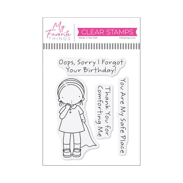My Favorite Things Clear Stamps 3"x 4" - Safe Place*
