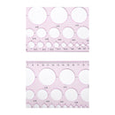 Universal Crafts Circle Sizer Ruler - Pink