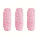 Poppy Crafts Velour Yarn 100g 3 Pack - Powder Pink