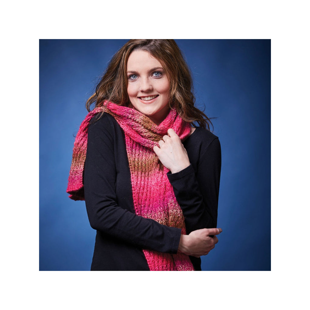 Panda Yarn Free Pattern - Crypto Acrylic - Broken Rib Scarf – CraftOnline