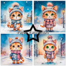 Paper Favourites 6" x 6" Paper Pad - Cozy Winter Friends