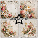 Collage of floral arrangements with 'Paper Favourites' branding on a textured background.