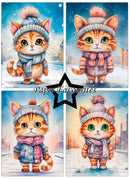 Paper Favourites A6 Paper Pack - Cozy Winter Friends