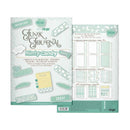 Ponyai Junk Journal Minty Candy DOP! sticker pack, showing the front cover and the inside layout of the sticker sheets on a white background.