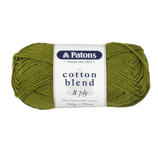 Patons Cotton Blend 8ply 50g - Meadow