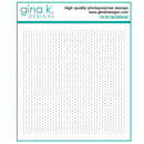 Gina K Designs Clear Stamps - Pin Dot Background