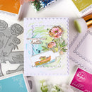 Pinkfresh Studio Press Plate - Blushing Blooms