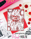 Pink & Main Foilables Cut Ups - Handlettered Holiday Greetings