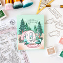 Pinkfresh Studio Stamp Set - Retro Camp Days