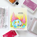 Pinkfresh Studio Stencil Set - Retro Camp Days