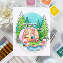 Pinkfresh Studio Stencil Set - Retro Camp Days