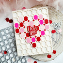 Pinkfresh Studio Coverplate Die - Lattice Glow