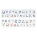 Poppy Crafts Alphabet Paradise Sticker Roll - Blue Powder Candy