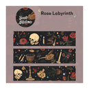 Poppy Crafts Dark Shadow Sticker Roll - Rose Labyrinth