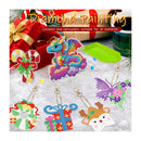 Poppy Crafts Diamond Art Key Chain Kit